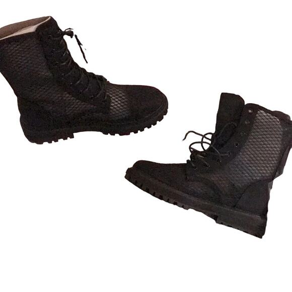 Shoedazzle Black Show Some Attitude Booties New in Box Size 7.5 - Picture 4 of 5